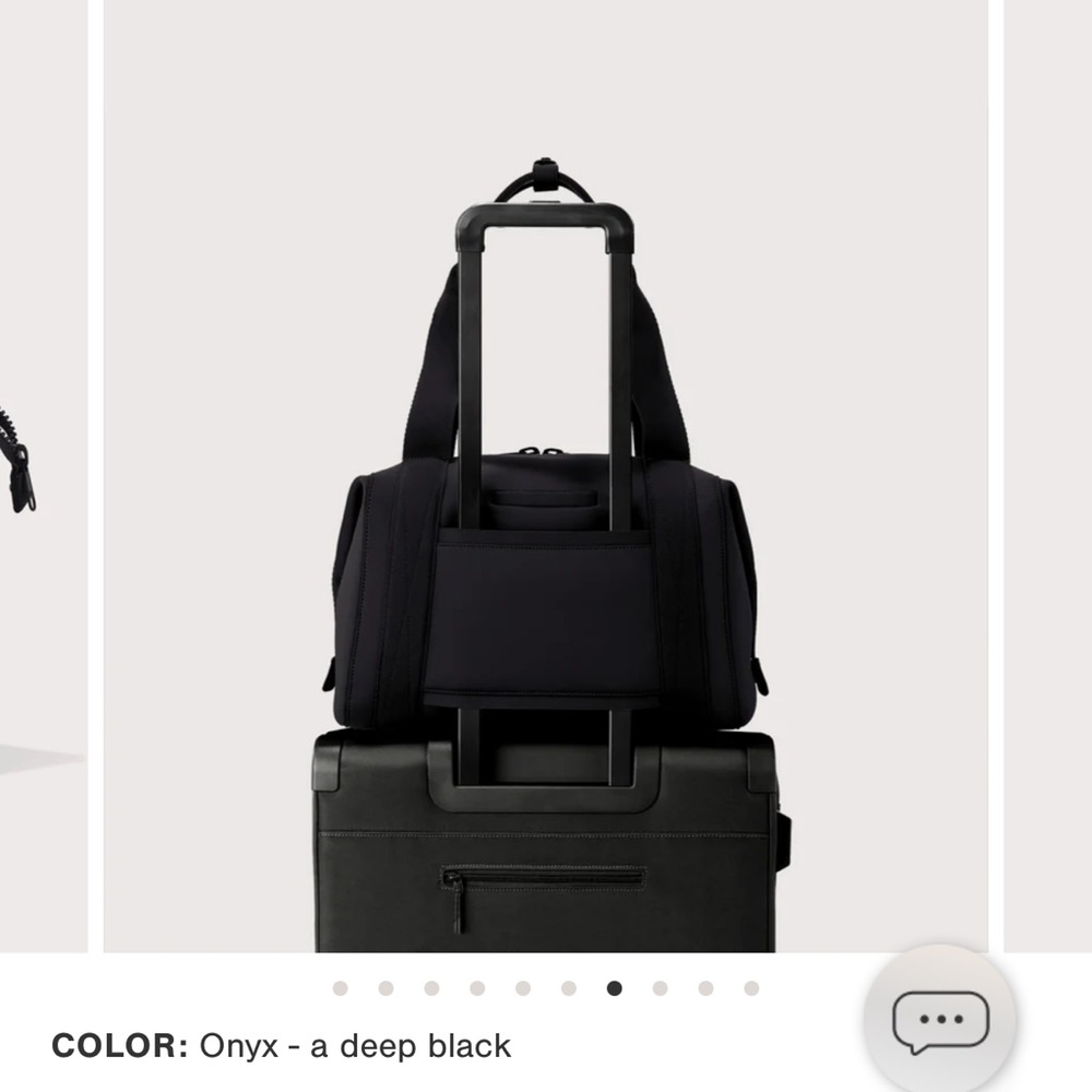 Dagne Dover Black Travel Bag - Picture 9 of 9